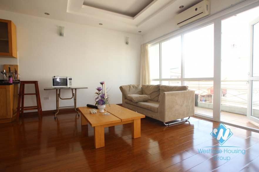 Beautiful and very bright apartment  for rent in Tay Ho area , Ha Noi.